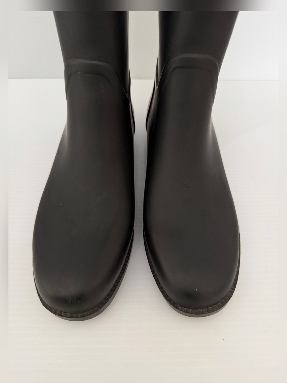 Tory Burch Diana Tall Rain Boots - 10 - Picture 4 of 14